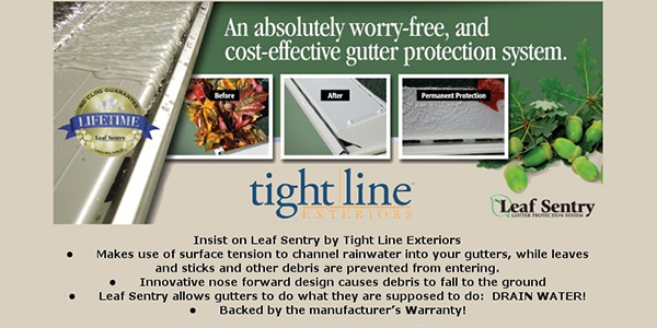 Lianro Adds Leaf Sentry Gutter Protection Systems to its Fall Lineup