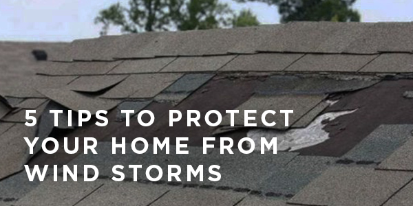 Wind storms? 5 tips to protect your home
